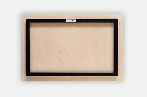 Fog on the Lake Metal print