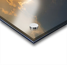 Hazy Sun Behind Clouds Acrylic print