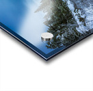 Frozen River Bend Acrylic print