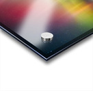 Rainbow Auroras Over The Red River Acrylic print