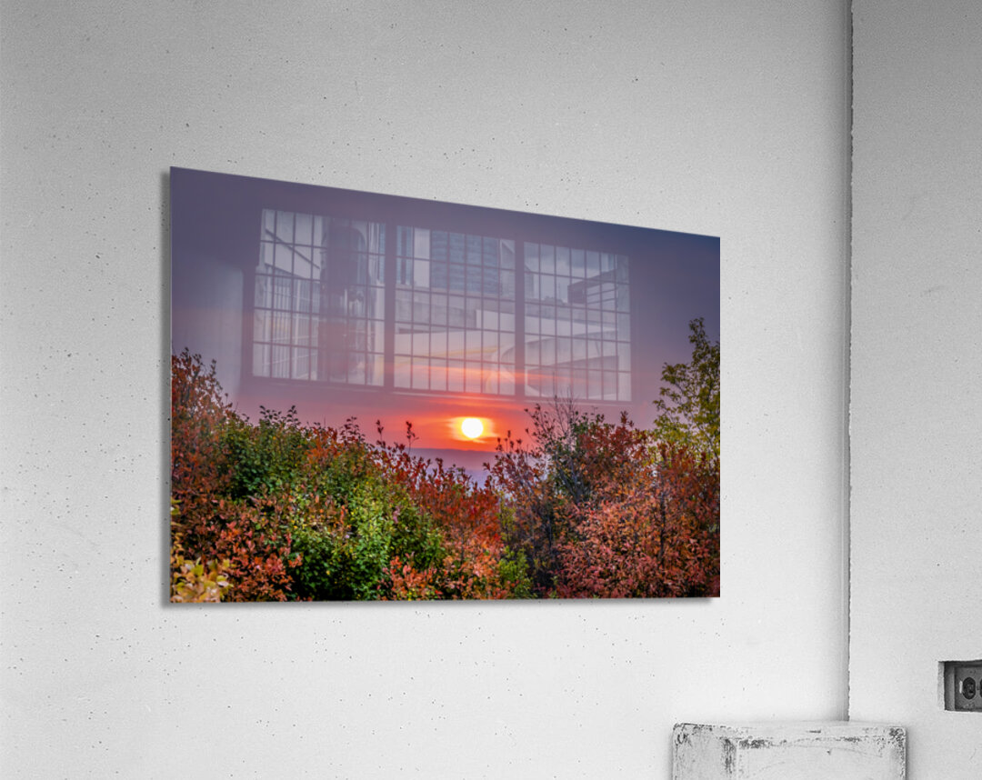 Red Sunset Acrylic Print