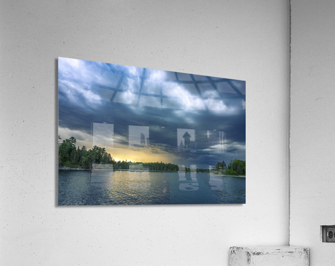 Moody Sunset Acrylic Print