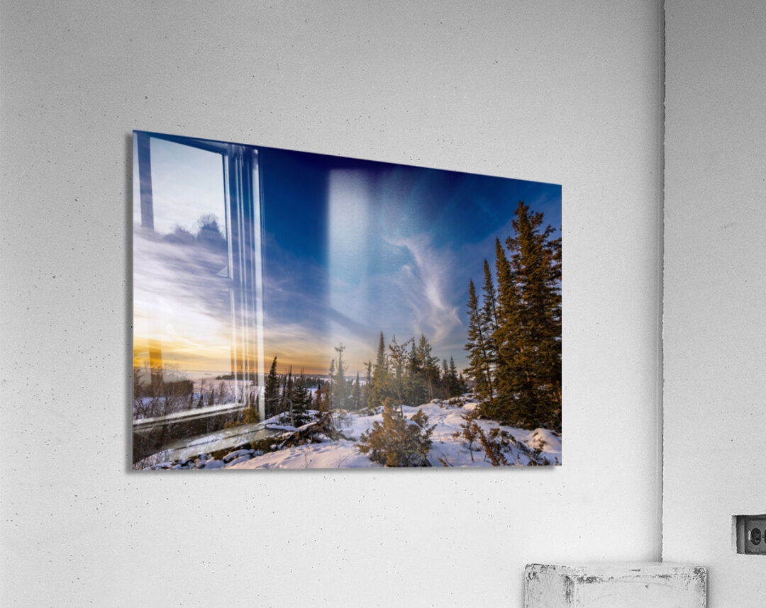 Falcon Lake Sunset Acrylic Print