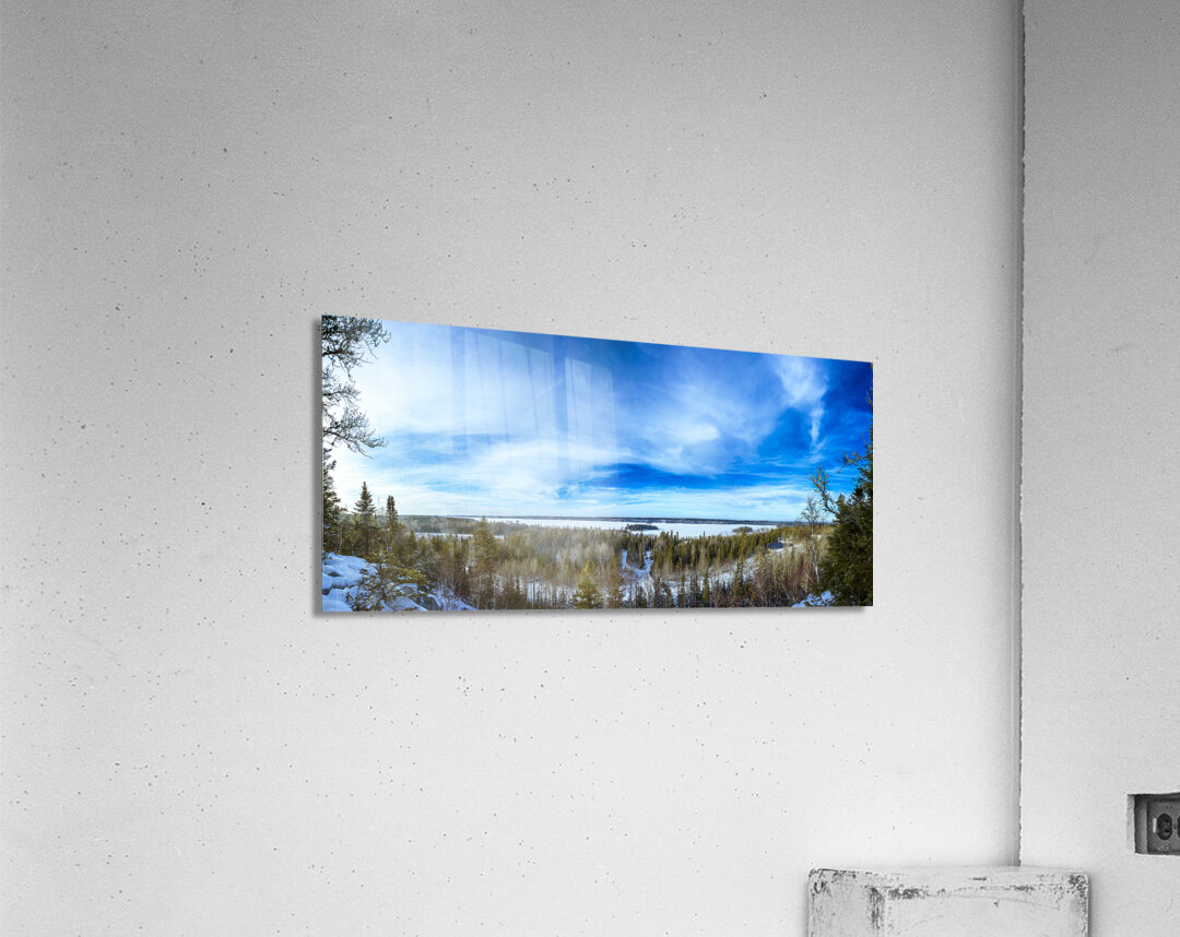 Top of the World Panorama Acrylic Print