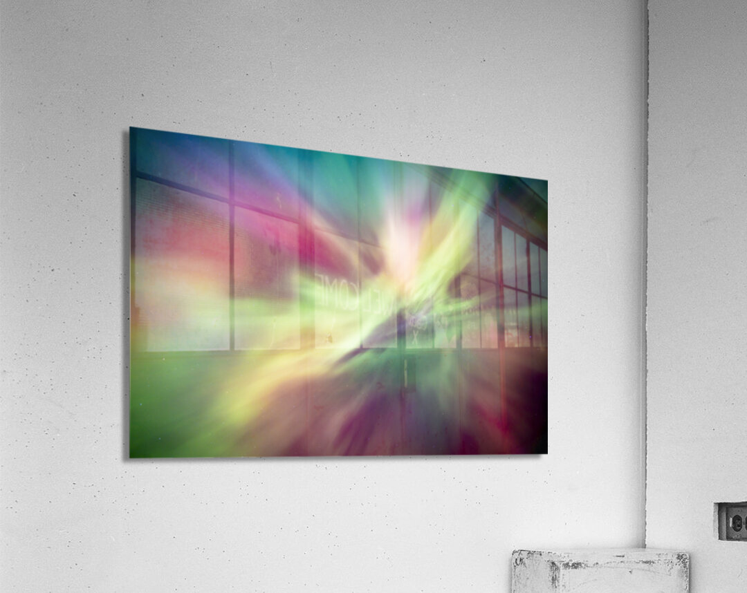 Kaleidoscope Auroras Acrylic Print