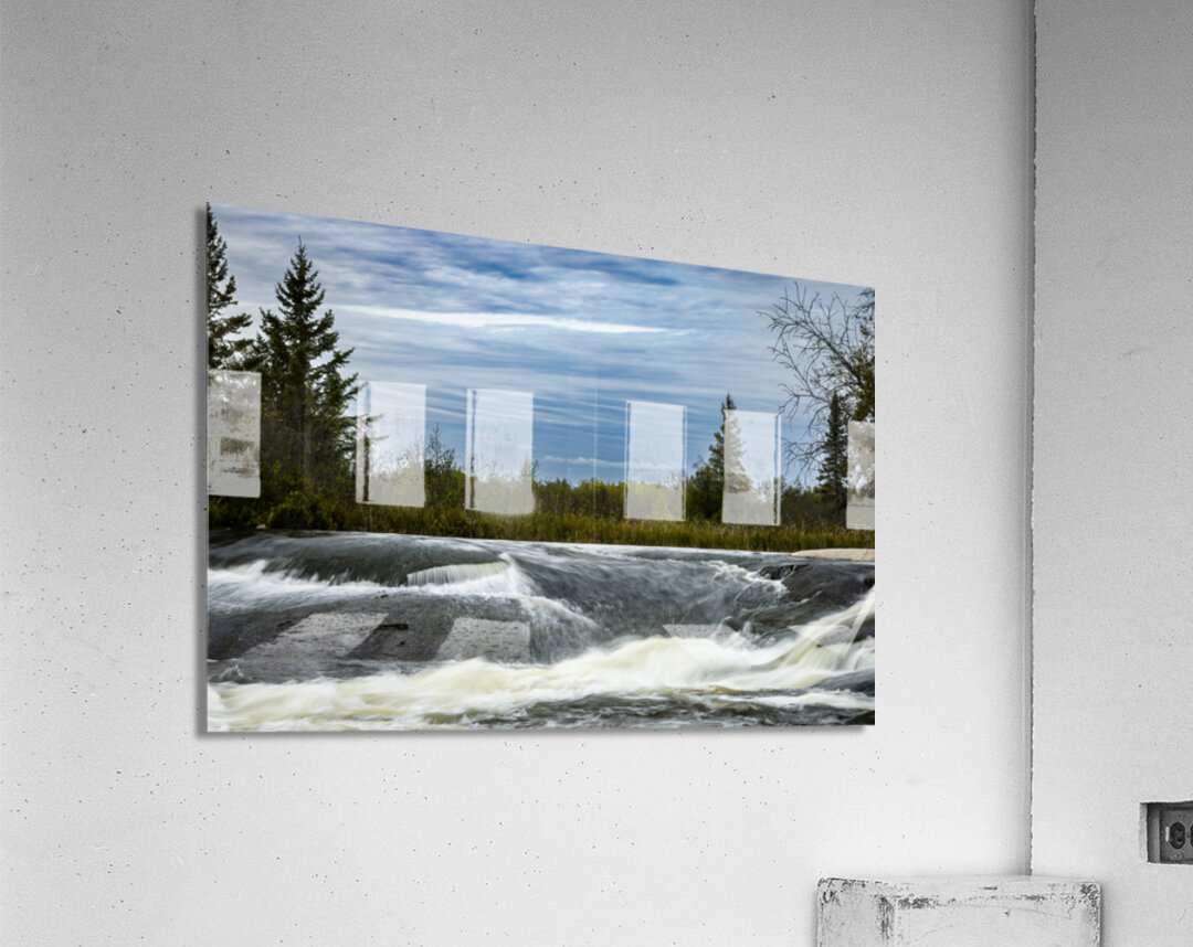 Falls by the Dam Acrylic Print