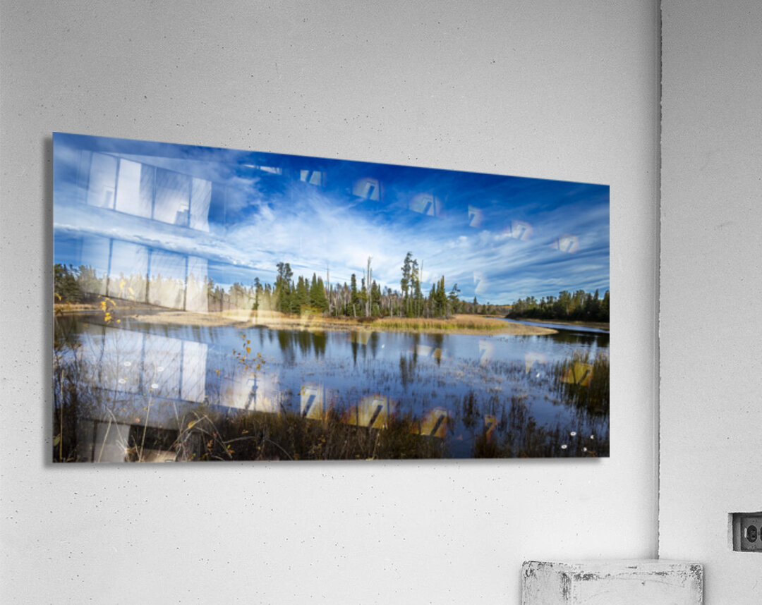 Horseshoe Bend at Pine Point Rapids Acrylic Print