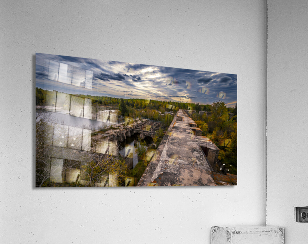 Top of the Ruins Acrylic Print