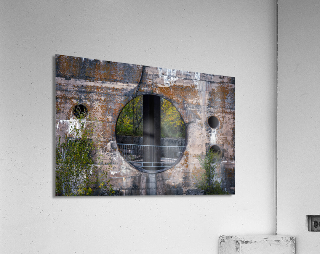 Turbine Hole Acrylic Print