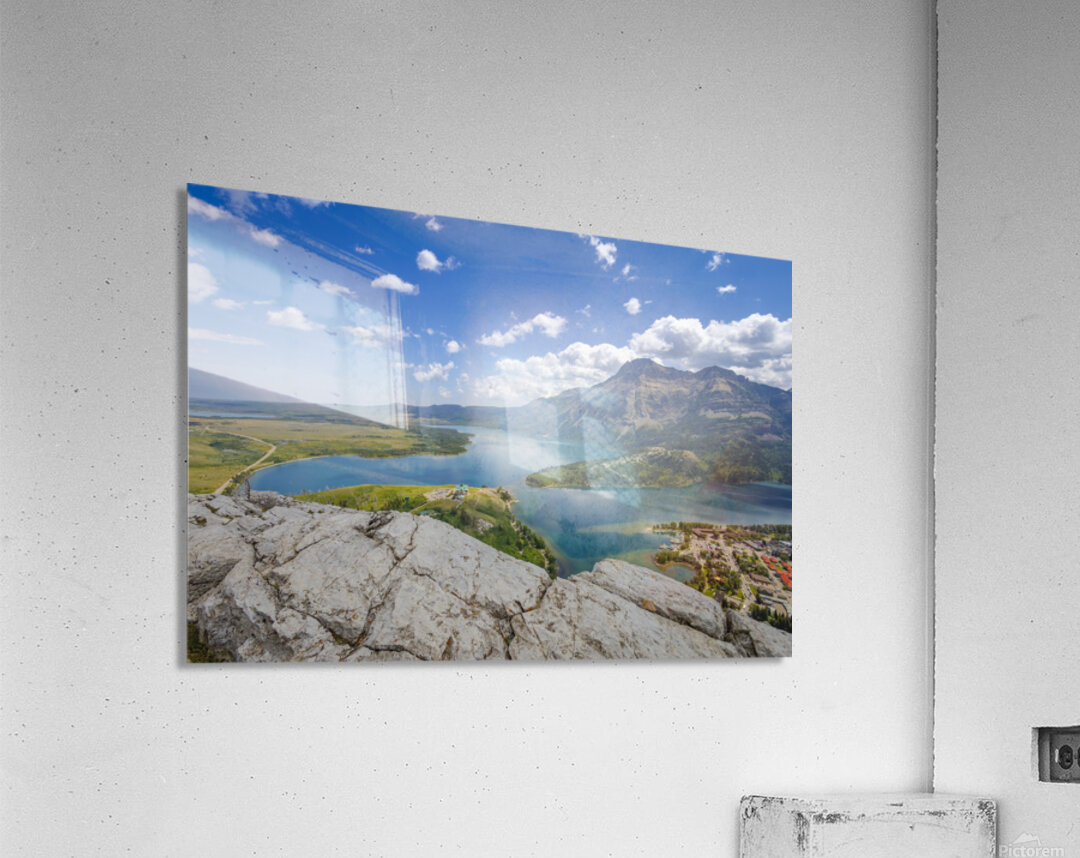 Waterton Lakes View Acrylic Print