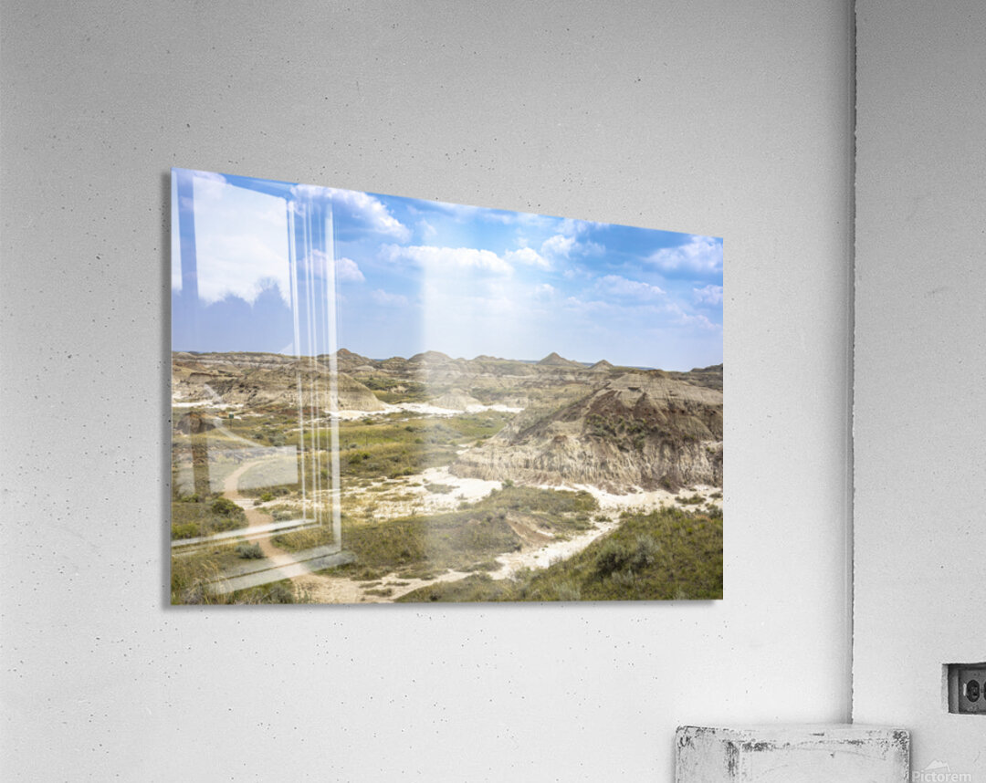 Overlooking the Badlands Acrylic Print