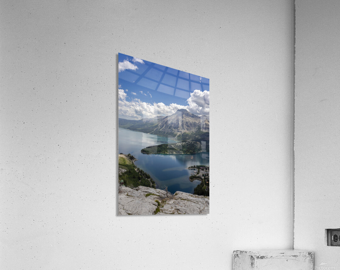 Above It All: Waterton’s Bear Hump Vista Acrylic Print