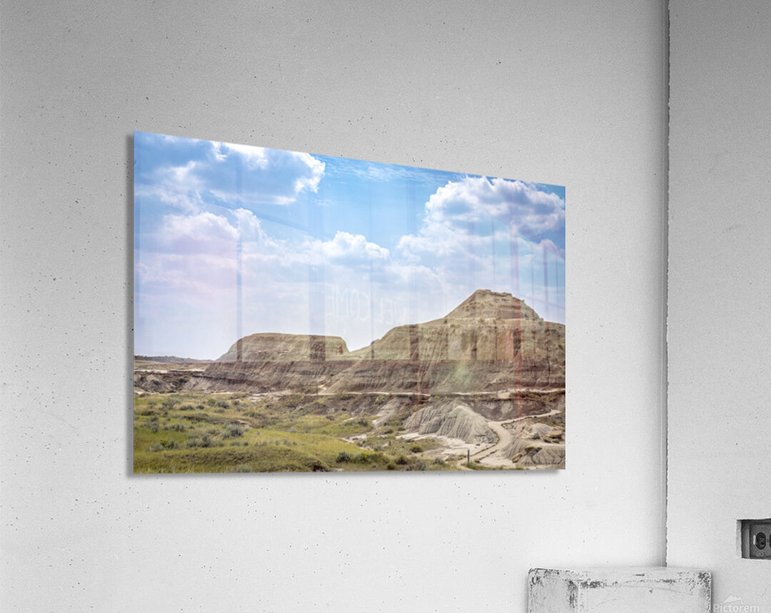 Into the Badlands Acrylic Print