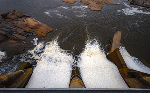 Spillway at Powerview Pine Falls