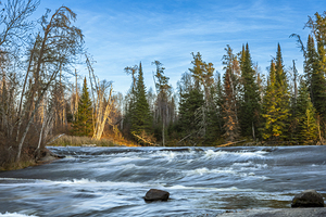 Falls at Pine Point Rapids