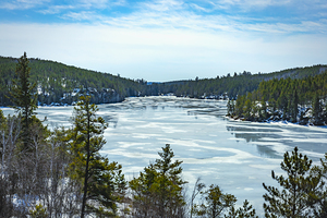 Lake Thaw on the Canadian Shield