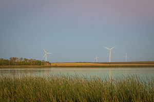 Wind Turbines Reflection