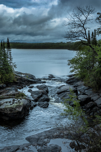 Tulabi Falls on a Rainy Day