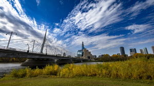 Provencher Bridge in the Fall
