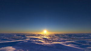 Frozen Sunset