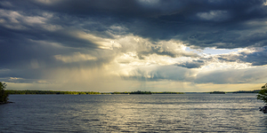 Rain on the Lake