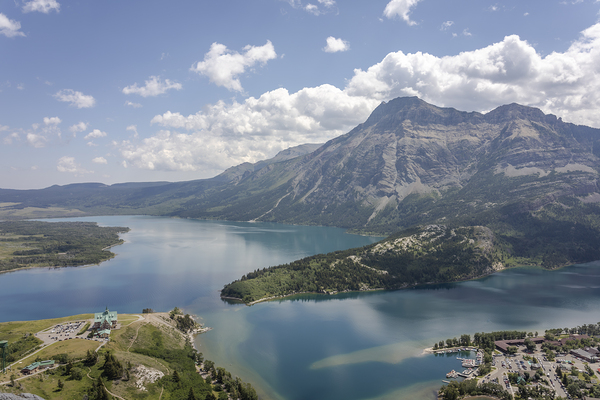 Waterton Lakes View Print