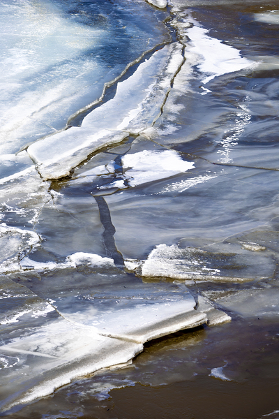 Cracked Ice Print