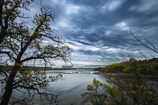 View of Seven Sisters Falls Print