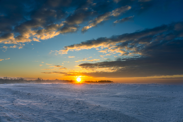 Winter Sunrise Print