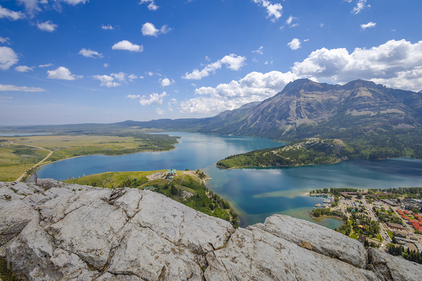 Waterton Lakes View Print