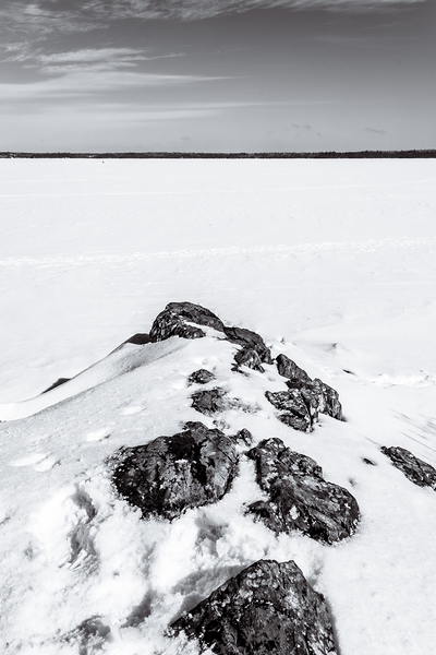 Winter Rock Ridge Print