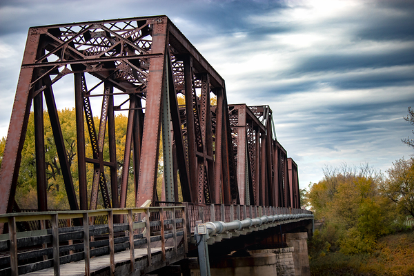 Emerson Train Bridge Print