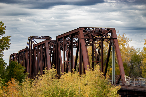 Emerson Train Bridge Print
