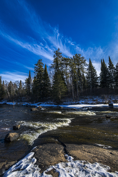 Pine Point Rapids Print