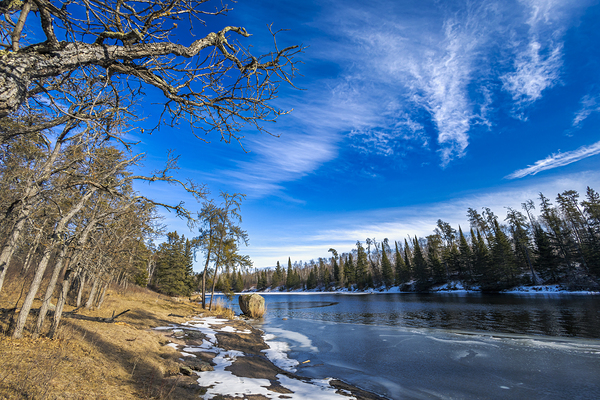 Pine Point Rapids Print