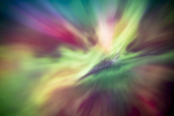 Kaleidoscope Auroras Print