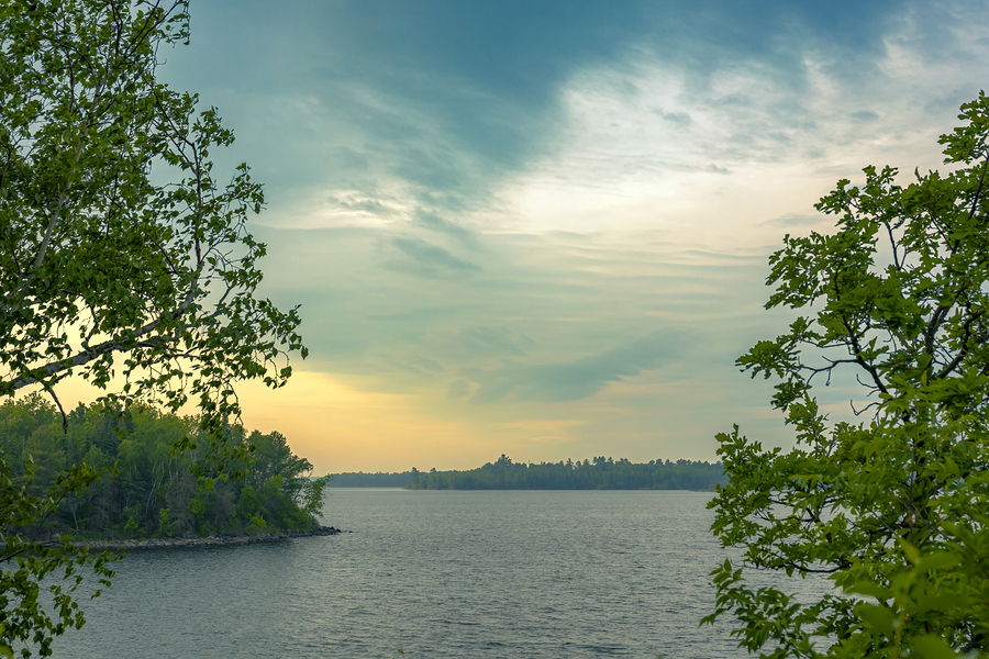 Shoal Lake Sunrise  Print