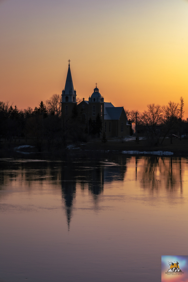 Ste-Agate Church  Print