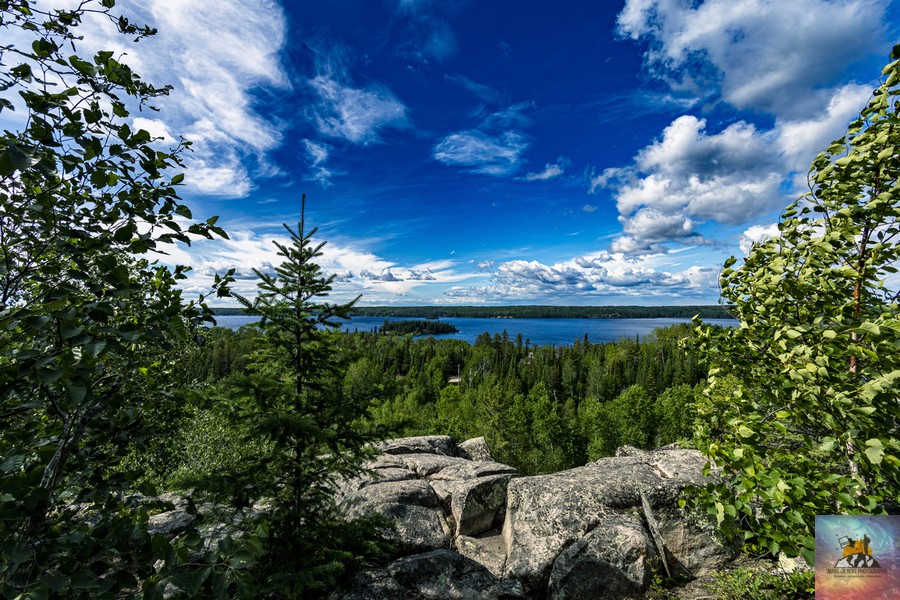 Top of the World Trail at Falcon Lake  Print