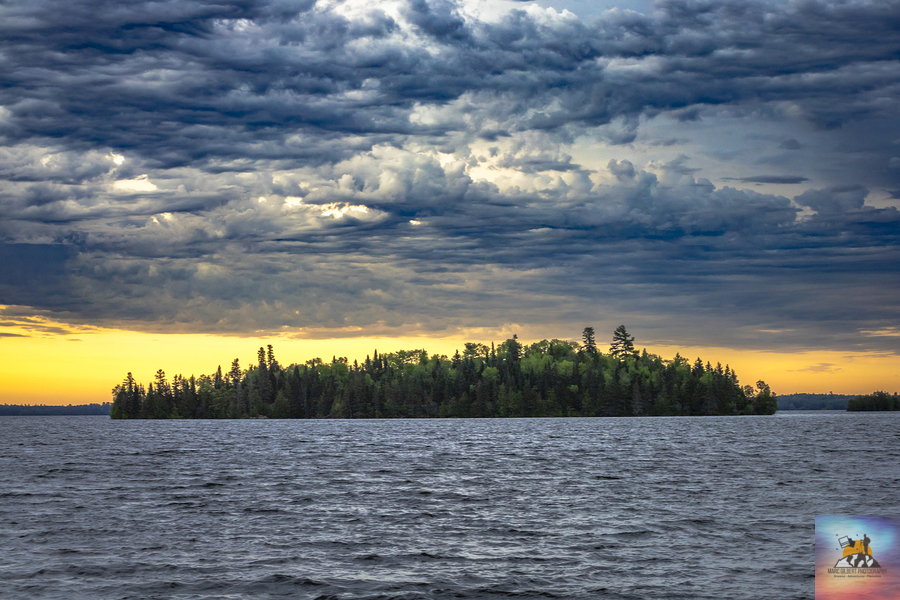 Sunrise Island  Print