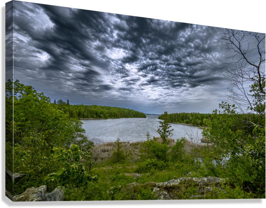Shoal Lake View Canvas Print