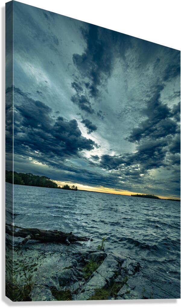 Stormy Morning Canvas Print
