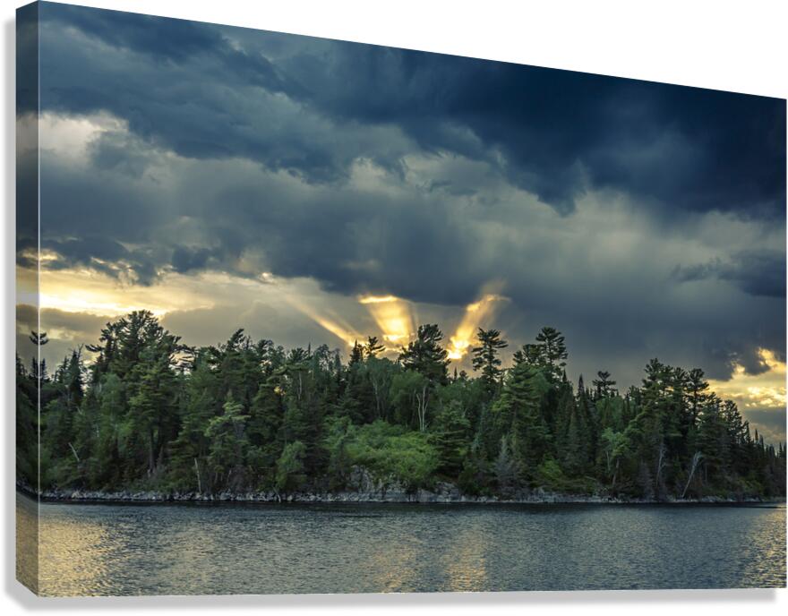 Heavens Light Canvas Print