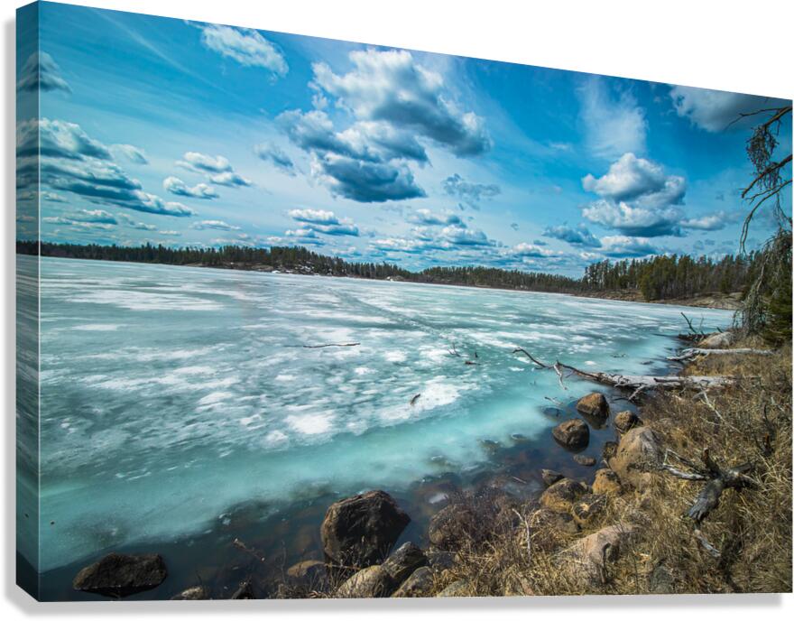 McGillivray Lake Canvas Print