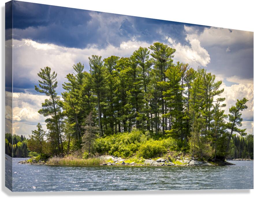 Island Canvas Print
