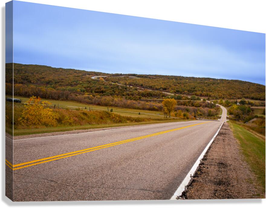 Pembina Valley Canvas Print