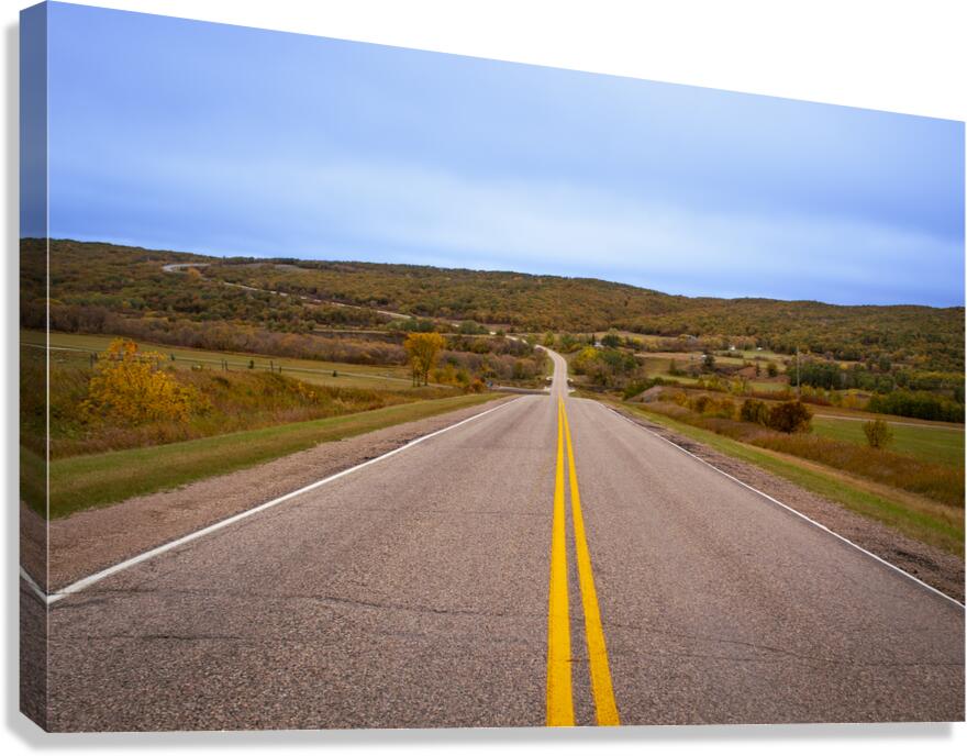 Pembina Valley Canvas Print