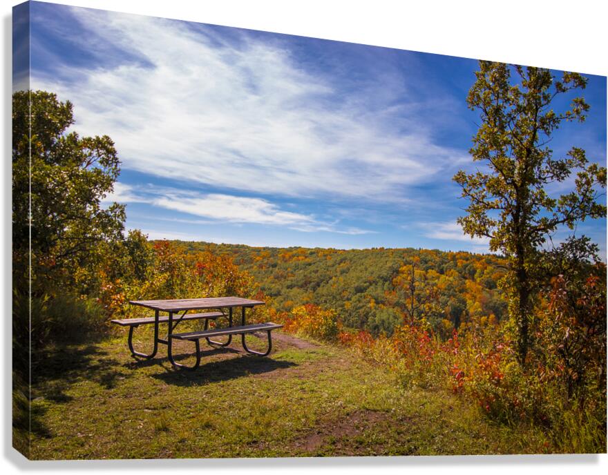 Pembina Valley Canvas Print