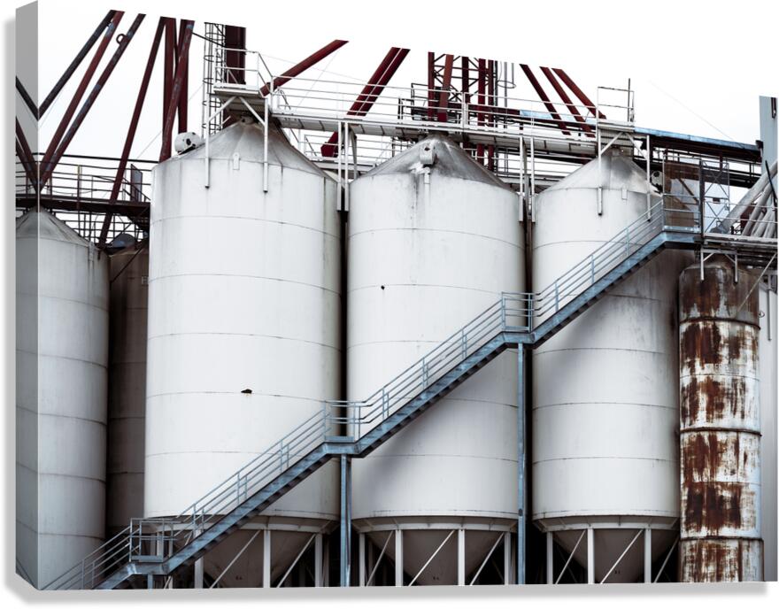Feed Mill Canvas Print