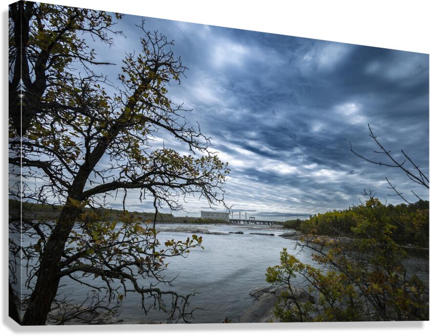 View of Seven Sisters Falls Canvas Print